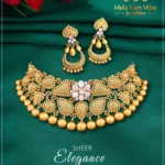 Gold Necklace Set Design 1