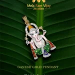 Shri Ganesh Diamond Pendant