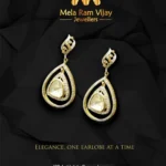 Polki Earrings Design 5