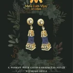 Polki Earrings Design 9