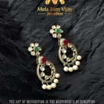 Polki Earrings Design 11